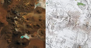 zăpadă în Deșertul Atacama