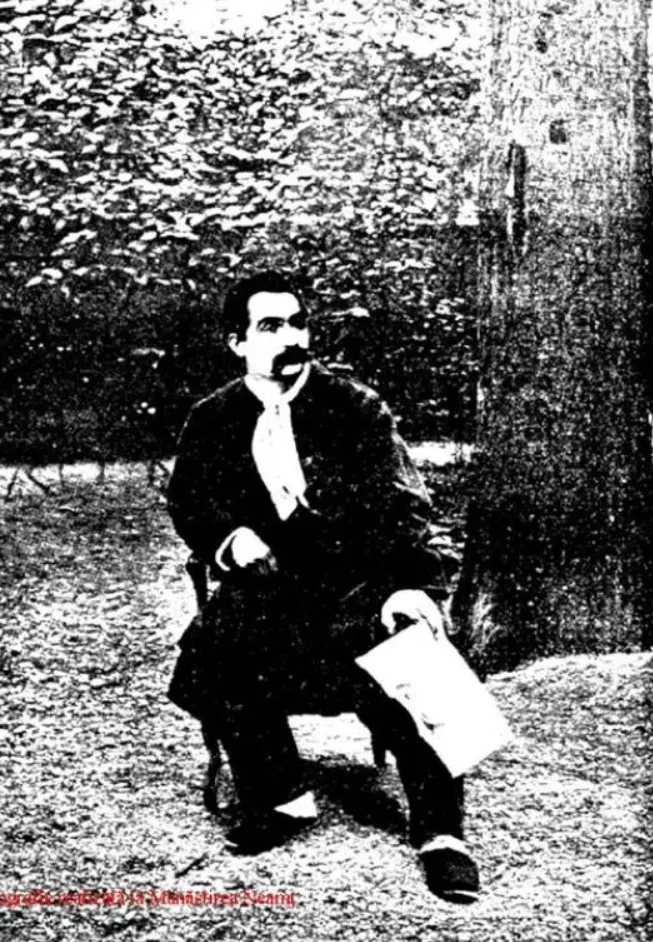 Fotografia cu Mihai Eminescu realizată de Octav Minar