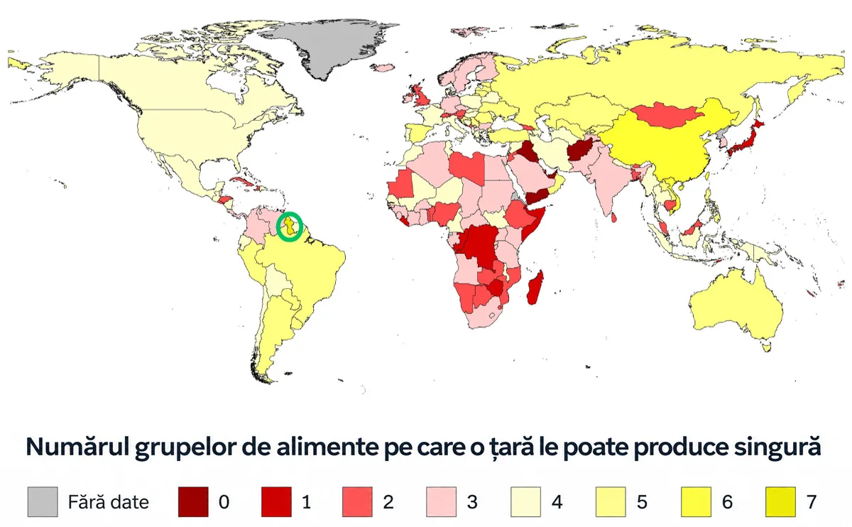 harta alimente