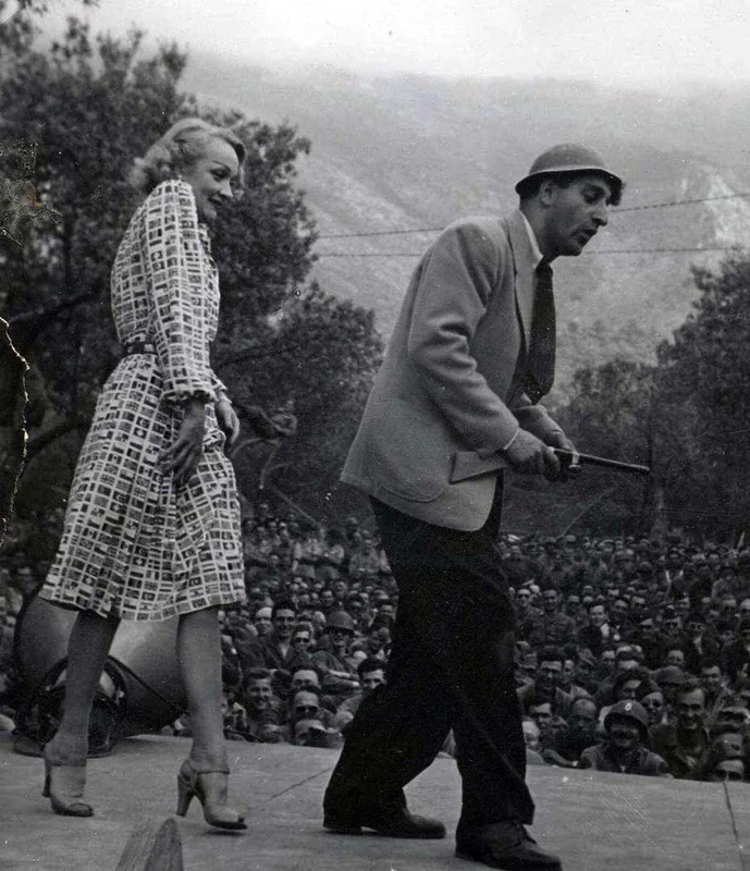 Marlene Dietrich și Danny Thomas