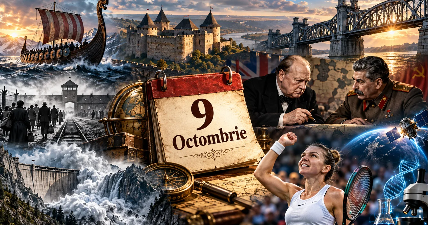 9 octombrie în istorie: ziua în care Churchill și Stalin au decis soarta României