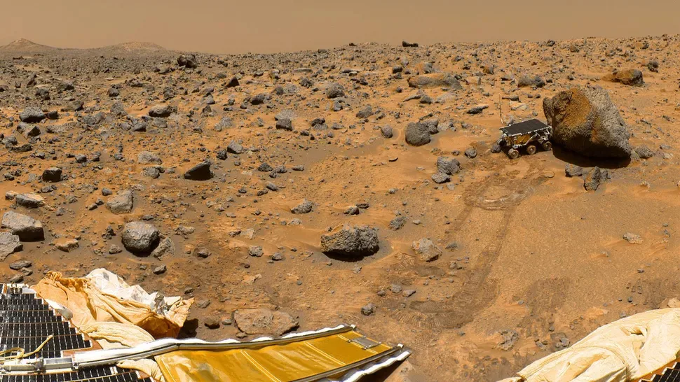 imagine a suprafeței planetei Marte