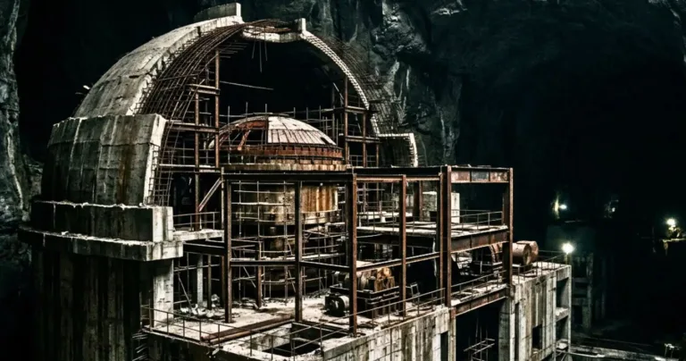 60.000 de muncitori, 18 ani și peste 130 de galerii săpate sub un munte, pentru un reactor care n-a pornit niciodată